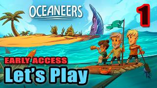 New Indie Gem.  Unique Island Survival Crafting Colony Sim - Oceaneers - Full Gameplay (Release) screenshot 3