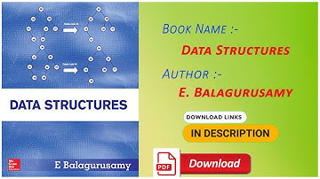 Data Structures By E. Balagurusamy PDF #HkgBooks