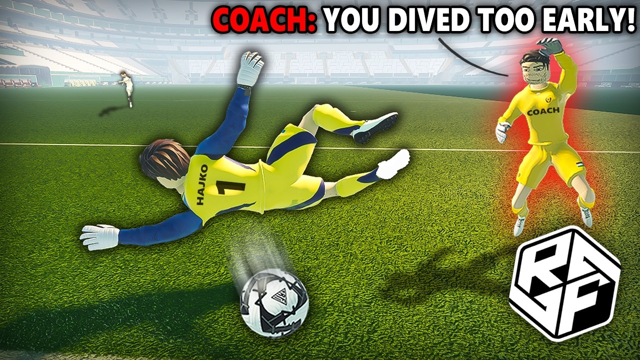 В Real Futbol X меня тренировал профессиональный вратарь!