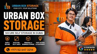Urban Box Storage Secure Self Storage in Dubai