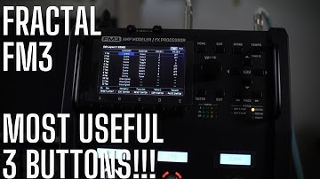 Fractal FM3 - Why 3 Buttons Might be Enough - The genius of TOGGLE