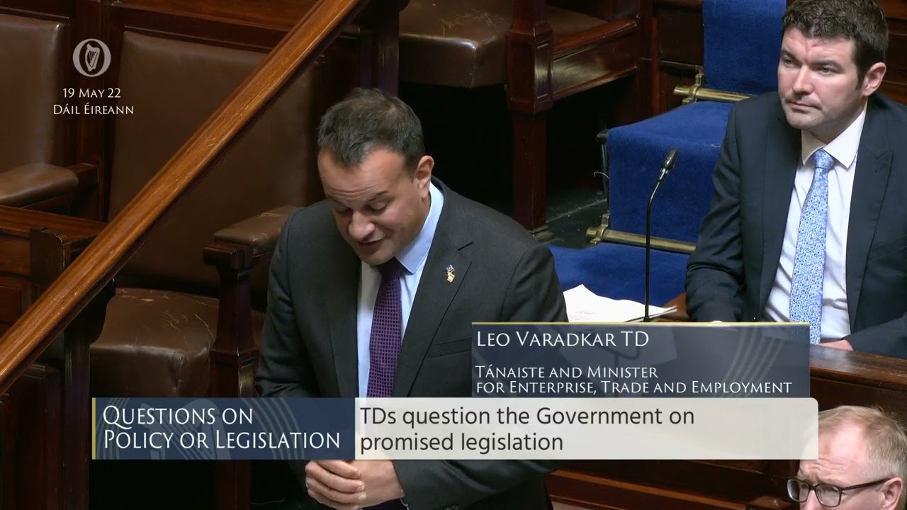 Deputy Jennifer Carroll MacNeill- speech from 19 May 2022