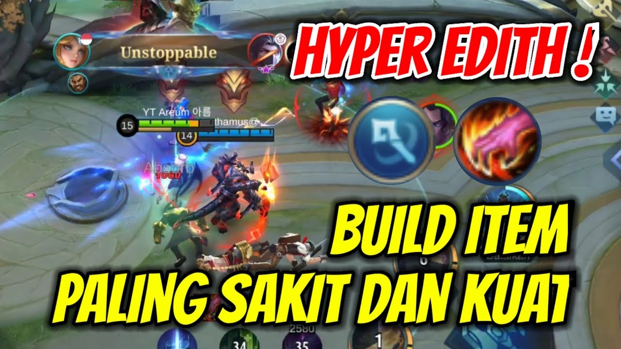 RAHASIA ITEM EDITH! BUILD EDITH TERSAKIT DAN TERKUAT 2021 MOBILE ...