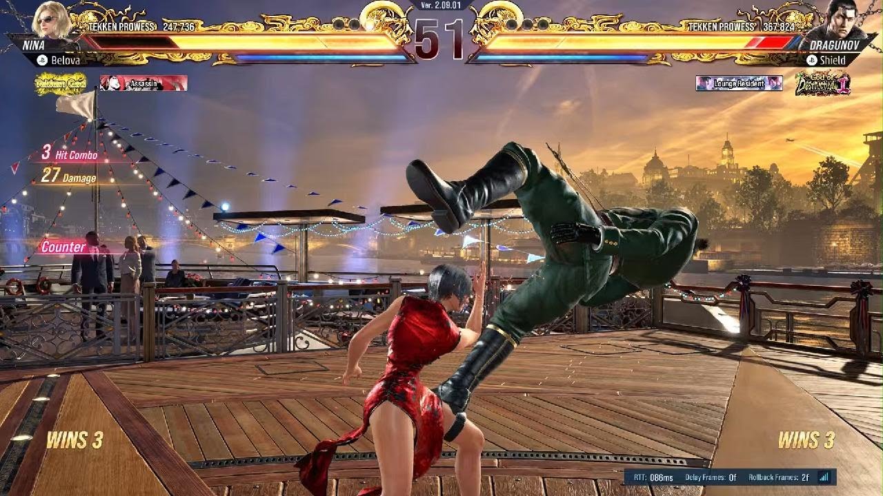 TEKKEN8 Nina vs Dragunov