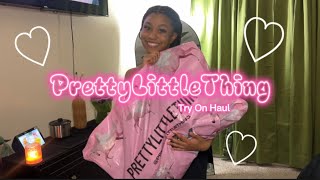 $500+ PRETTYLITTLETHING! try on haul (First video)♡