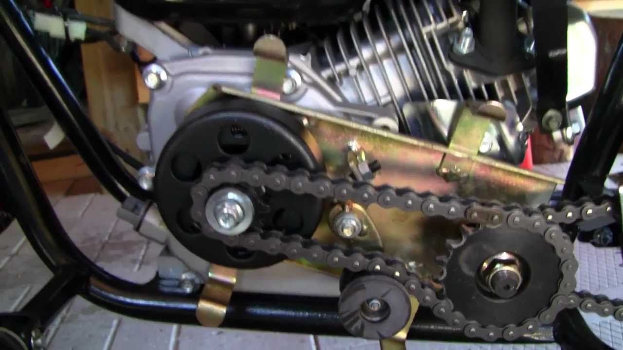 Baja Warrior Mini Bike Clutch To Torque Converter ... triumph engine diagram 