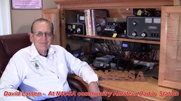 David Larsen - Videographer KK4WW at N4USA