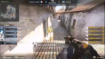 CS:GO LDLC Kioshima killing Fnatic like a ducks!
