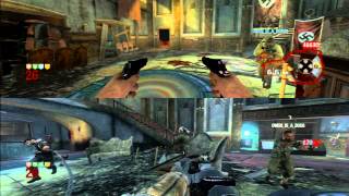 CoD Black Ops - Zombies - 'Kino Der Toten' Co op Split Screen Rounds 1-40