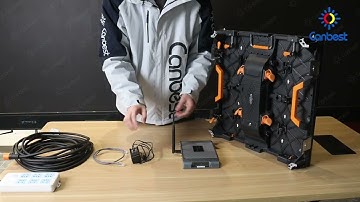 How to connect the hardware between screen and Novastar TB box