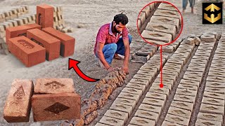 How to Make BRICKS with Amazing Handmade Technology