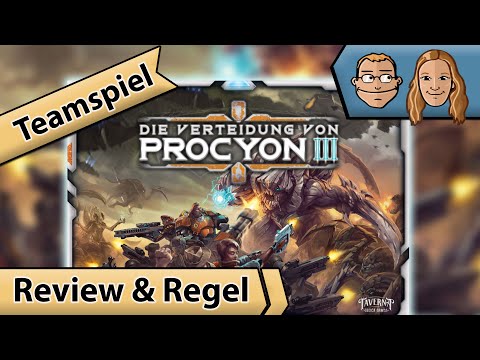 Die Verteidigung von Procyon III – Brettspiel – Review und Regelerklärung