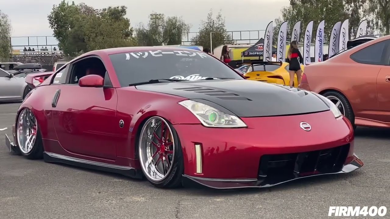 NISSAN 350Z @ IMPORT FACEOFF BAKERSFIELD 2022 @OFFICIAL_DALERE @BLESSEDVILLINZ