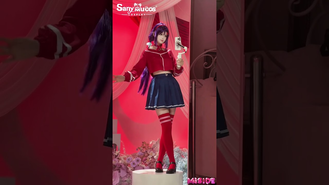 💙❤Game MiSide Cosplay Mira Cosplay Costume showcase❤💙 #sanymucos #cosplay #cosplaycostume