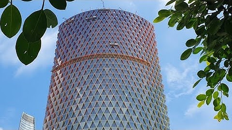 Tin cập nhật 29/8/2022 IFC One Saigon đã hoàn thành xong việc lắp kính lớp1và lớp2 tam giác Vảy Rồng