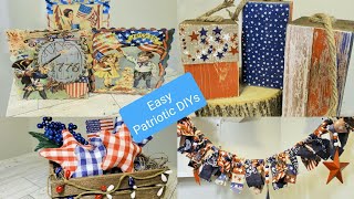 7 Dollar Tree Patriotic DIYs