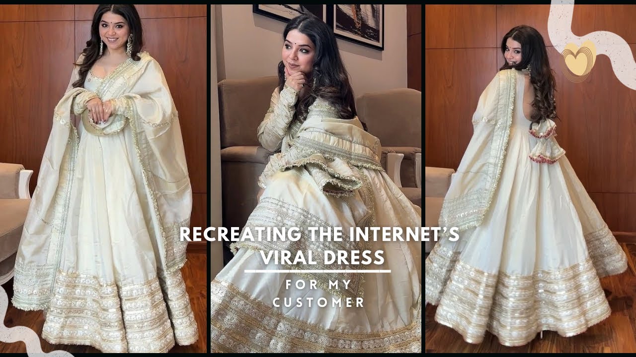 Making that Viral Instagram Dress 👗| customer order 📦