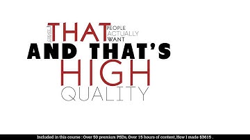 photoshop web design  part 1 [HD]