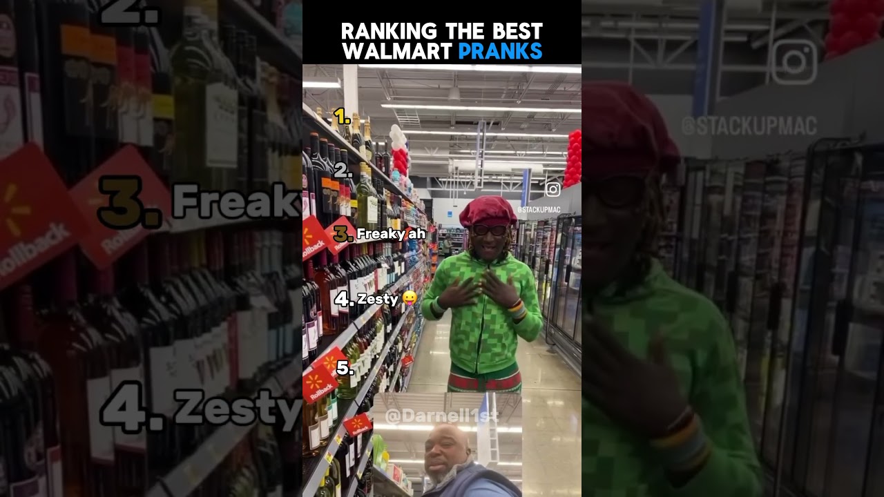Ranking best Walmart pranks💯 
