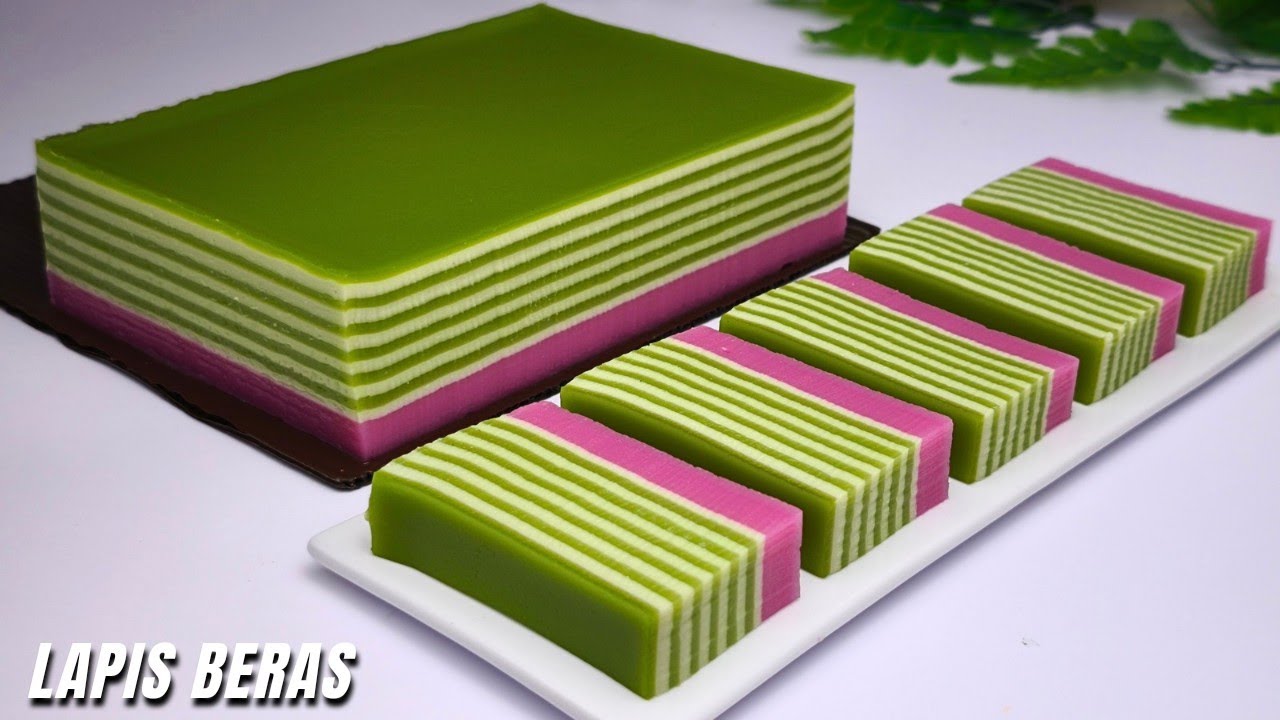 SIMPAN RESEP INI UNTUK IDE JUALAN BULAN PUASA‼️LAPIS BERAS TERENAK BIKIN NAGIH