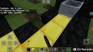 how to  add a command block and move minecarts and more!