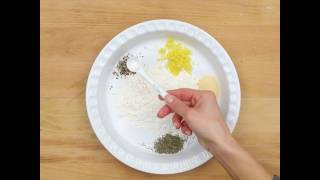 Parmesan & lemon pork chops -