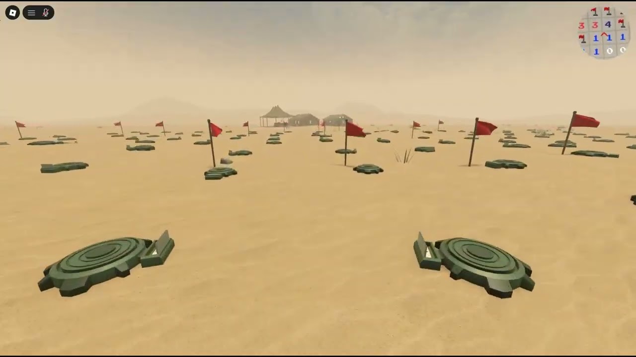 The Minefields gameplay