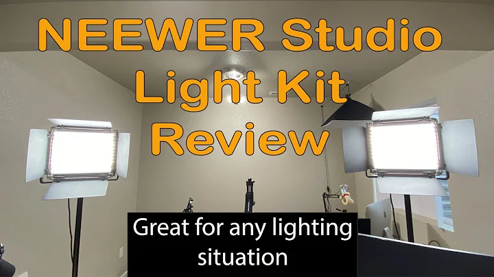 Neewer NL660 Bi-color LED Studio Light Kit - Review