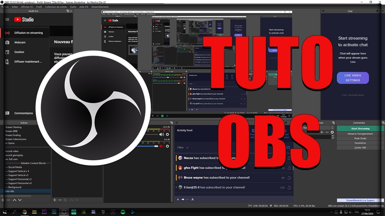 add cammask to obs studio