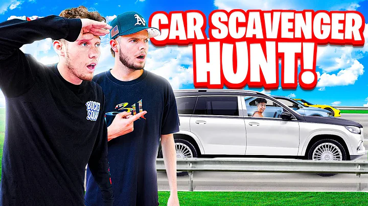 Crazy 2HYPE Car Scavenger Hunt!
