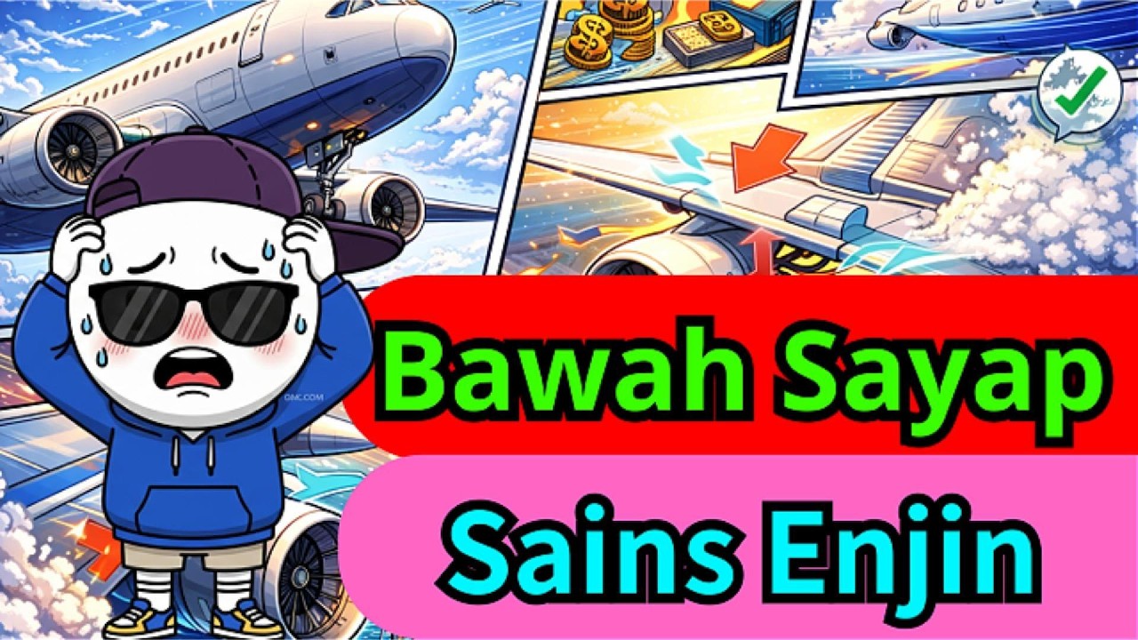Kenapa Enjin Pesawat Di Bawah Sayap? Sains & Kejuruteraan Penerbangan