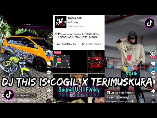 DJ THIS IS COGIL X TERIMUSKURA VIRAL FYP TIKTOK TERBARU class=