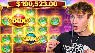 THE MOST INSANE 50x MULTIPLIER ON GATES OF OLYMPUS!