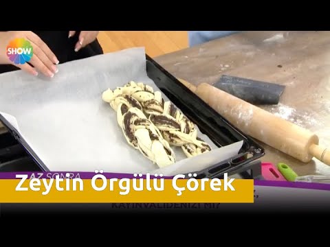 Zeytinli Örgülü Çörek Tarifi | Zahide Yetişle