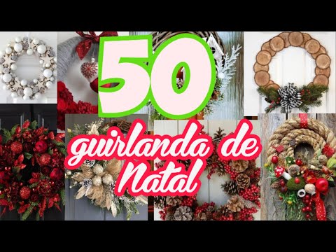 50 guirlandas Natalinas para o Natal 2024 #pinterest #navidad Navidad