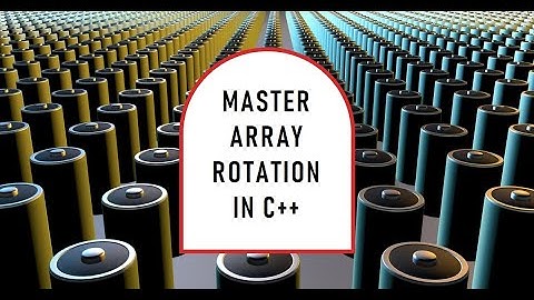 Understanding Array Rotation in C++ | Rotate Array Right k Times Explained