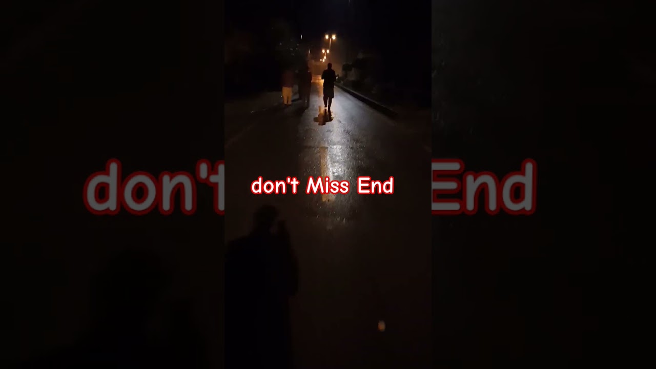 Night walk with special friends during rain Peshawar Pakistan "RMT" Best Friends