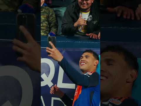 Celebration from last night's victory over O&M FC!