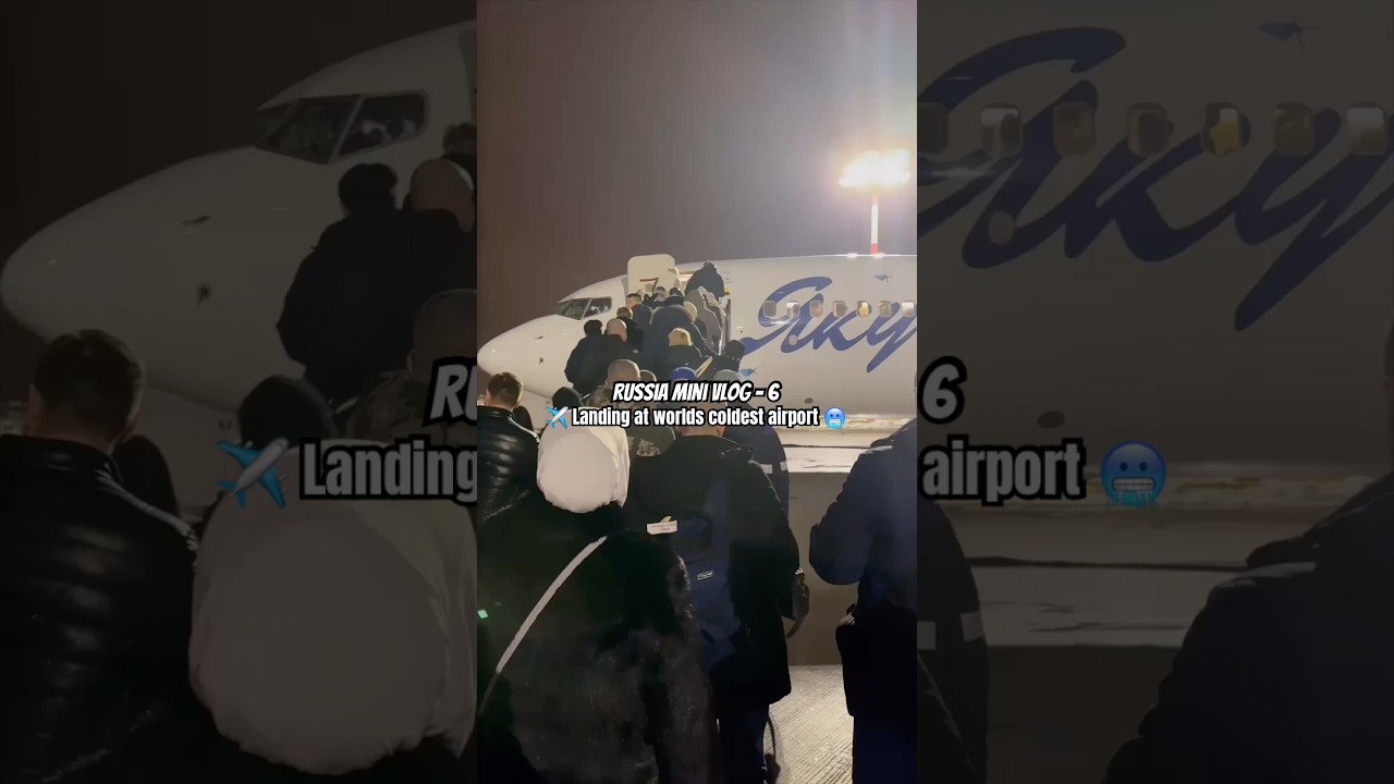 From Moscow to the Coldest City on Earth: Yakutsk Adventure ❄️✈️ 