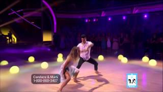Candice Cameron Bure & Mark Ballas  DWTS 18-Week-1