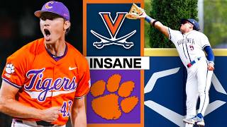 Clemson vs #9 Virginia (INCREDIBLE!) | RUBBER MATCH | 2026 College Baseball Highlights
