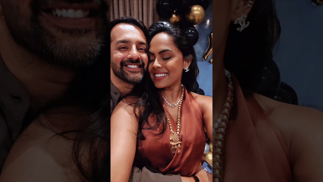 Actress Karthika Birthday Celebrations Beautiful Photos With Her Husband | 