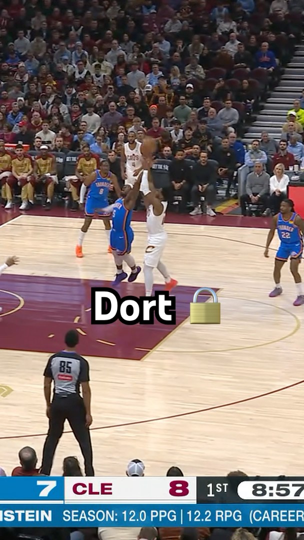 Dort’s defense leads to the J-Dub layup!