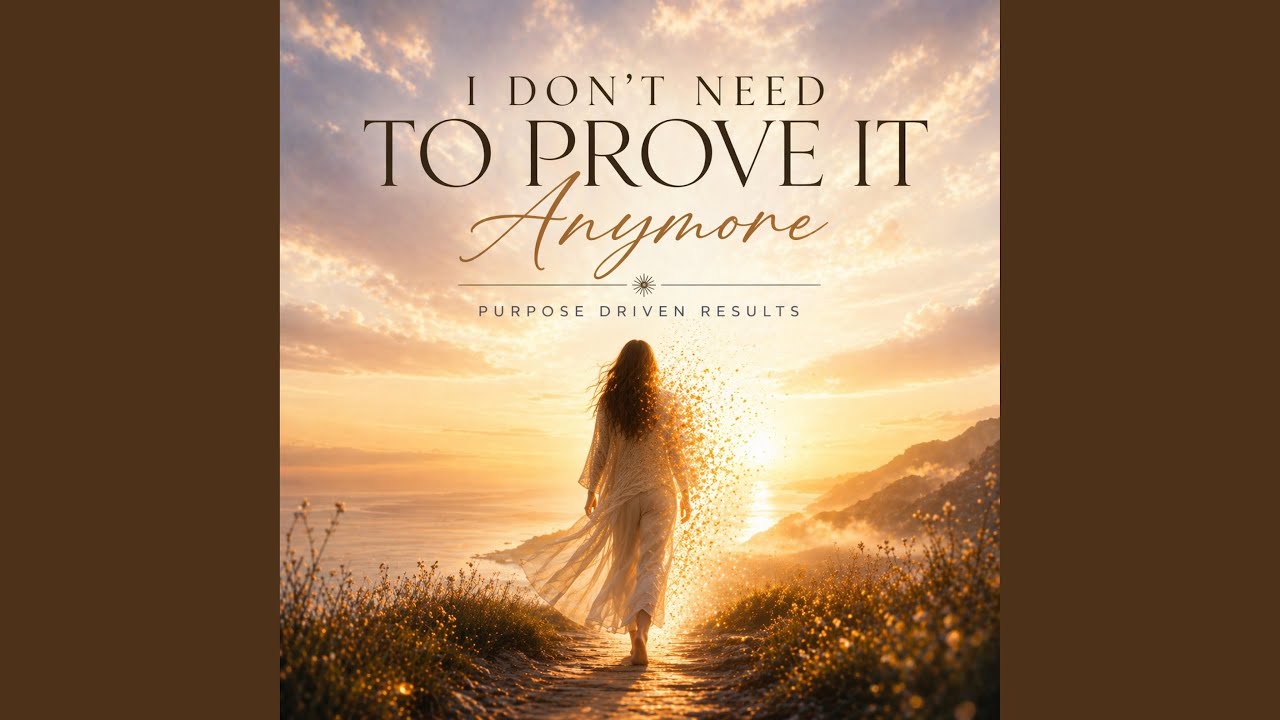 I Don’t Need to Prove It Anymore