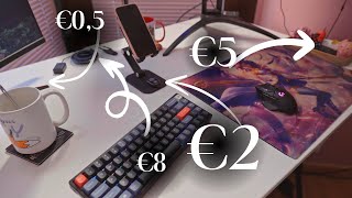 5 CHEAP upgrades to LEVEL UP your desk!