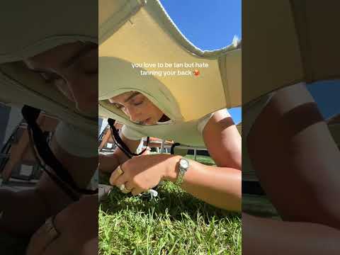 Face down tanning chair