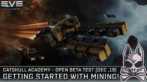 Getting Started With MINING!! Turning Asteroids Into BIG MONEY!! || EVE ECHOES OBT December 2019