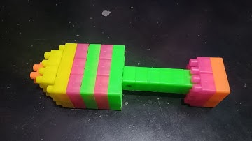 Building Blocks lego ASMR / satisfying diy ice cream