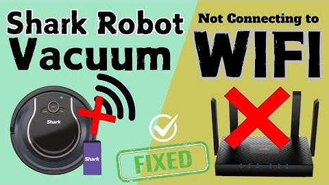 Shark Robot Vacuum Not Connecting To The WiFi (FIXED ✅) | How to connect shark cleaner to wifi |