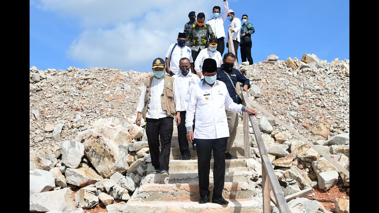 Kunjungan Kerja Gubernur - Peninjauan Bandara Tambelan, Kabupaten Bintan